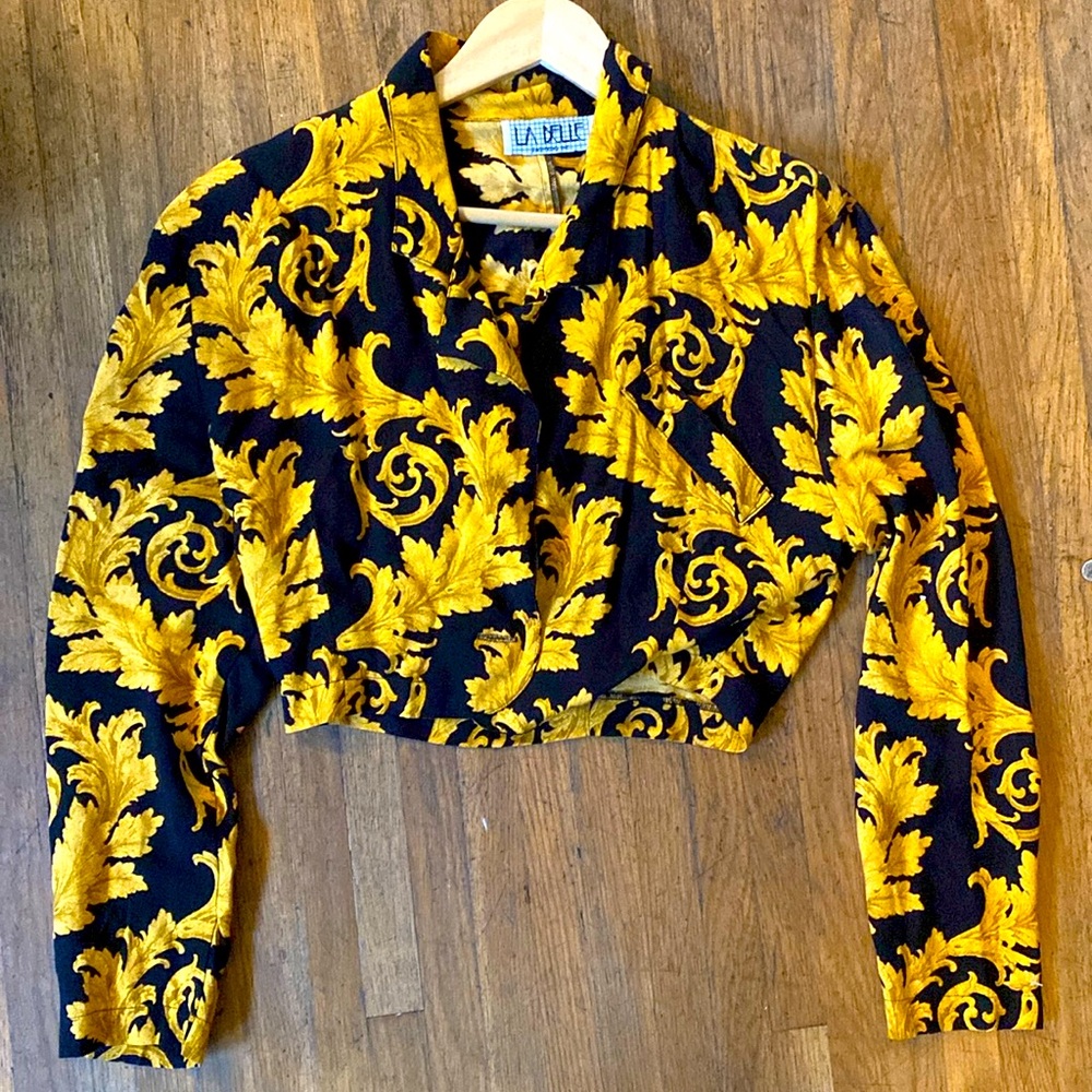 Small vintage silk crop